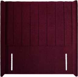 Rackhams Poppy Single Headboard - Wine - Wine - thumbnail 3