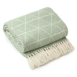 "Rackhams Zahra Pistachio Throw 90x100"""