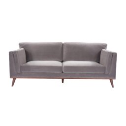 Rackhams Mickey 3 Seat Sofa - Stone Grey - Stone Grey - thumbnail 2