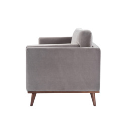 Rackhams Mickey 3 Seat Sofa - Stone Grey - Stone Grey - thumbnail 4