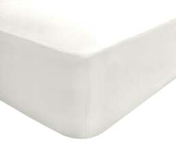 Rackhams Deluxe Fitted Bedsheet or Pillowcase - White - Pillowcase (48cm x 74cm) - thumbnail 3