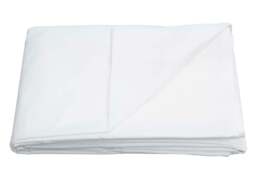 Rackhams Deluxe Fitted Bedsheet or Pillowcase - White - Pillowcase (48cm x 74cm) - thumbnail 2