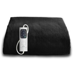 Rackhams Snuggle Up Heated Throw Electric Blanket - Black - 120cm x 160cm - thumbnail 4