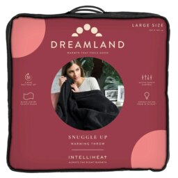 Rackhams Snuggle Up Heated Throw Electric Blanket - Black - 120cm x 160cm - thumbnail 6