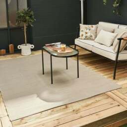 Rackhams Urban Outdoor Rug Beige - 1000 - 180X270 cm - thumbnail 5