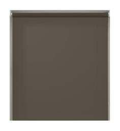 Rackhams Cocoa Plain Straight Edge Daylight Roller Blind - 50cm - thumbnail 1