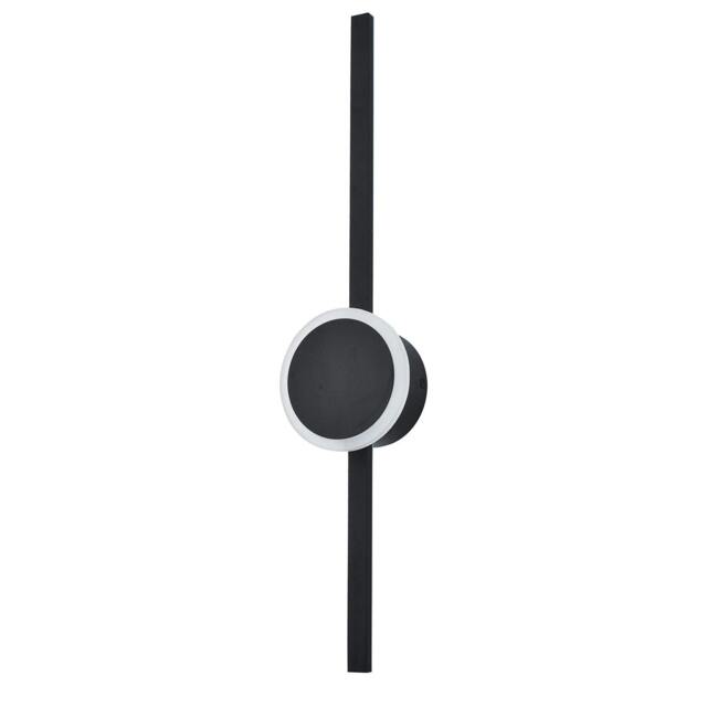 Rackhams Modern Designer LED Feature Wall Light with Round Base Plate and Stick - image 1