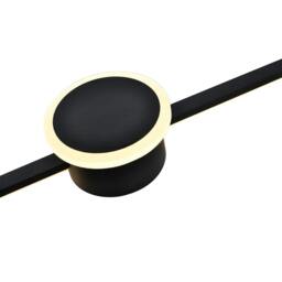Rackhams Modern Designer LED Feature Wall Light with Round Base Plate and Stick - thumbnail 4