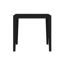 Rackhams Peony Square Dining Table - Wenge (Black Stained Oak) - Wenge (Black Stained Oak)