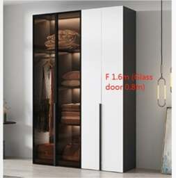 Rackhams KA9372 Wardrobe, Different Sizes Available - Option F 1.6m - thumbnail 1