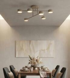 Rackhams HALO Ceiling Lamp 6 x GX53 Beige - thumbnail 4