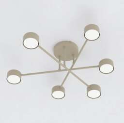 Rackhams HALO Ceiling Lamp 6 x GX53 Beige - thumbnail 2