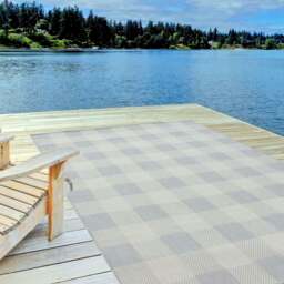 Rackhams Ecology Outdoor Rug Grey - 700GR - 140X200 cm - thumbnail 6