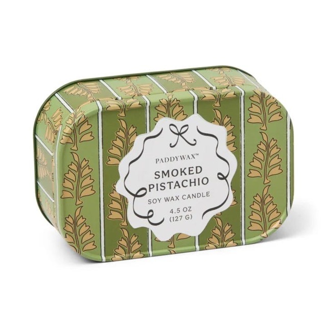 Rackhams Paddywax Cherie Range Candle tin - one size - green - Smoked Pistachio - image 1