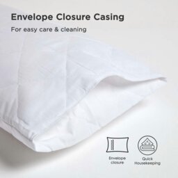 Rackhams Quilted Pillow Protectors - Pack of 10 - thumbnail 4