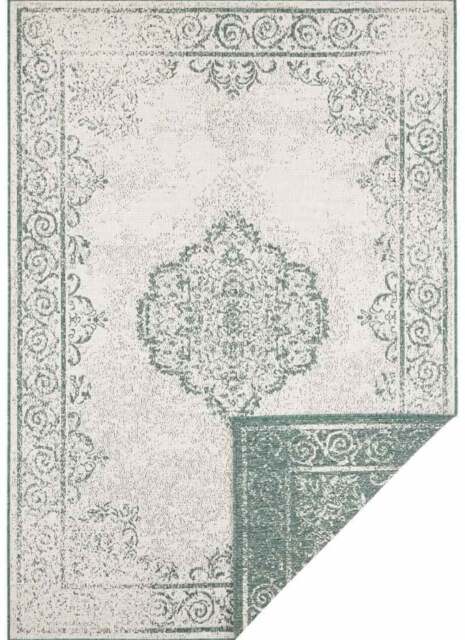 Rackhams Cebu Reversible Green Rug Indoor-Outdoor - 200X290 cm - image 1