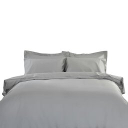 Rackhams Bamboo Fitted Sheet - Platinum - Platinum - Superking - 70% Bamboo/30% Cotton - thumbnail 2