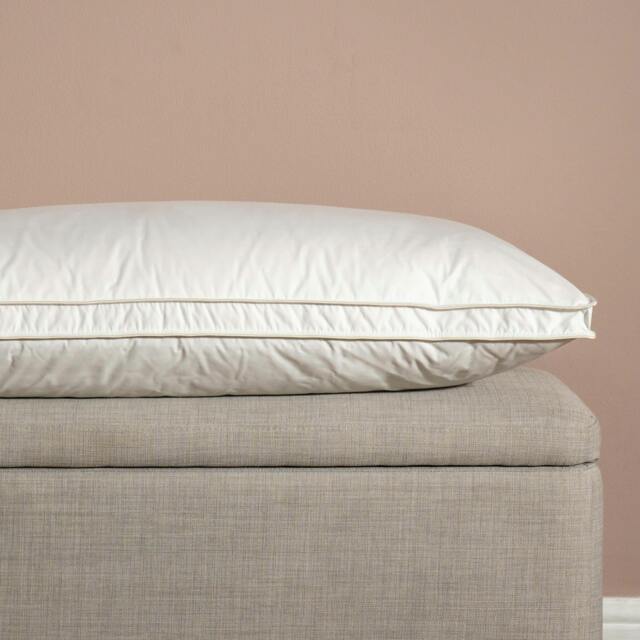 Rackhams Hungarian Goose Down Pillows - Medium/Firm - Super King Chamber - Single - image 1