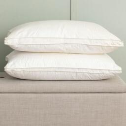 Rackhams Hungarian Goose Down Pillows - Medium/Firm - Super King Chamber - Single - thumbnail 2