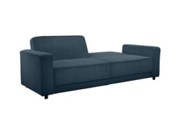 Rackhams Allie 3 Seaters Sofabed Blue Corduroy - Blue - thumbnail 4