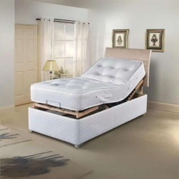 Rackhams 3ft Aqua Electric Adjustable Mobility Beds Dual with End drawer and Mattress - Armour Coniston - thumbnail 3