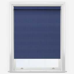 Rackhams Navy Trimmable Thermal Blackout Roller Blinds - 50cm