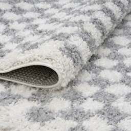 Rackhams Moodi Shaggy Grey Mulberry Rug - 200X290 cm - thumbnail 4