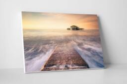 Rackhams West Pier Path - Framed Print 30 x 20 inch - thumbnail 2