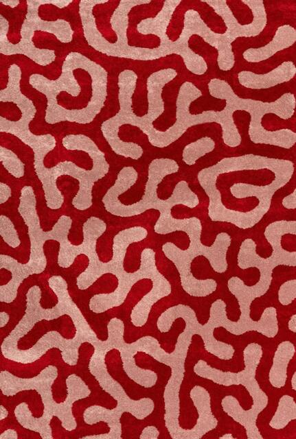 Rackhams Joli Doodle Red & Pink Rug - 120X170 cm