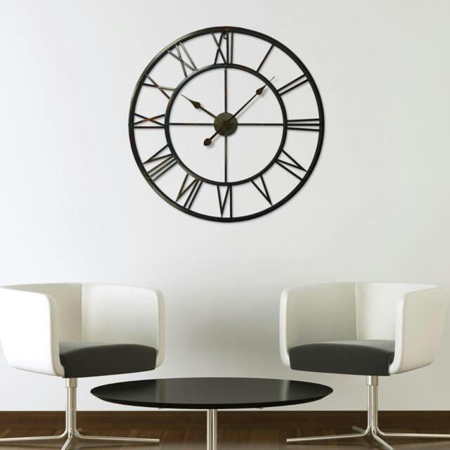 Rackhams WC2063 - Roman No. Iron Wall Clock - 76 cm / 30 in - image 1
