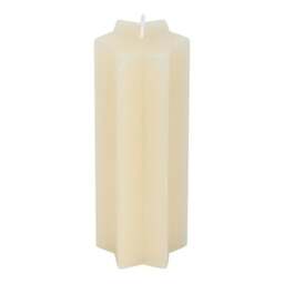 Rackhams Cream Starry Night Star Shaped Taper Candle - thumbnail 2