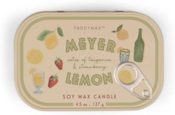Rackhams Paddywax Bistro Range candle Tin - 4.5oz - Meyer Lemon - Candle