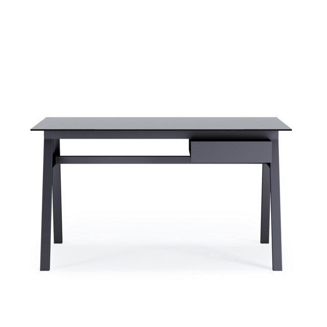 Rackhams Richmond Office Writing Desk in Black - image 1