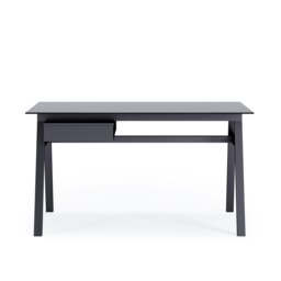 Rackhams Richmond Office Writing Desk in Black - thumbnail 4
