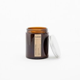 Rackhams Cassis & Black Rose Candle - Amber Jar - thumbnail 1