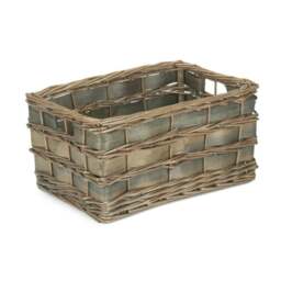 Rackhams Unlined Grey Scandi Storage Basket - Large - thumbnail 3