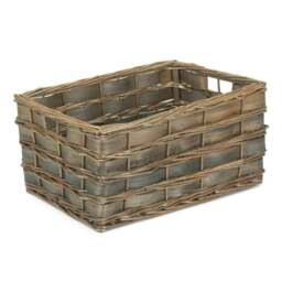 Rackhams Unlined Grey Scandi Storage Basket - Large - thumbnail 6