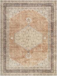 Rackhams Becki Owens Lila-Vintage Grey Brown Blue Traditional Boho Rug - 200 x 275 cm - thumbnail 2