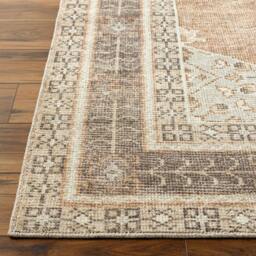 Rackhams Becki Owens Lila-Vintage Grey Brown Blue Traditional Boho Rug - 200 x 275 cm - thumbnail 4