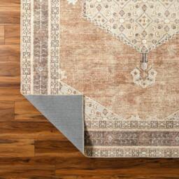 Rackhams Becki Owens Lila-Vintage Grey Brown Blue Traditional Boho Rug - 200 x 275 cm - thumbnail 3