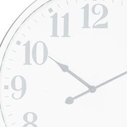 Rackhams Aubrey Wall Clock - White - 49cm x 4cm x 49cm - White - 100% Mixed - thumbnail 3