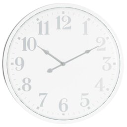 Rackhams Aubrey Wall Clock - White - 49cm x 4cm x 49cm - White - 100% Mixed - thumbnail 2
