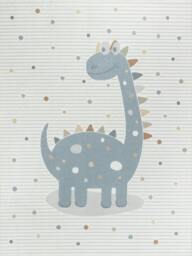 Rackhams Lillian-Kids Beige Blue Orange Grey Washable Rug for Children's Rooms - 80 x 150 cm - thumbnail 3