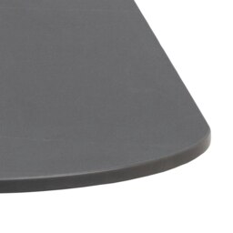 Rackhams Malta Ceramic Square Dining Table Black - Black - No - Black - thumbnail 5