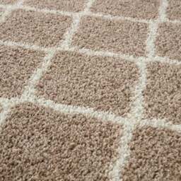 Rackhams Moroccan Beige Shaggy Rug - 720 - 80X150 cm - thumbnail 2