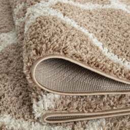 Rackhams Moroccan Beige Shaggy Rug - 720 - 80X150 cm - thumbnail 3