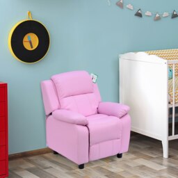 Rackhams Kids Recliner Armchair Game Chair Sofa Children Seat In PU Leather