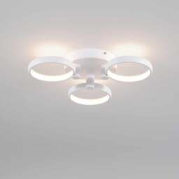 Rackhams 18 Watt Ring Design White LED Flush Ceiling Light - thumbnail 2