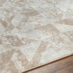 Rackhams San Francisco-Abstract Ivory Tan Modern Marble Rug - 160 x 213 cm - thumbnail 3