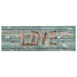 Rackhams Kitchen Floor Mat Washable Love 45x150 cm - thumbnail 2